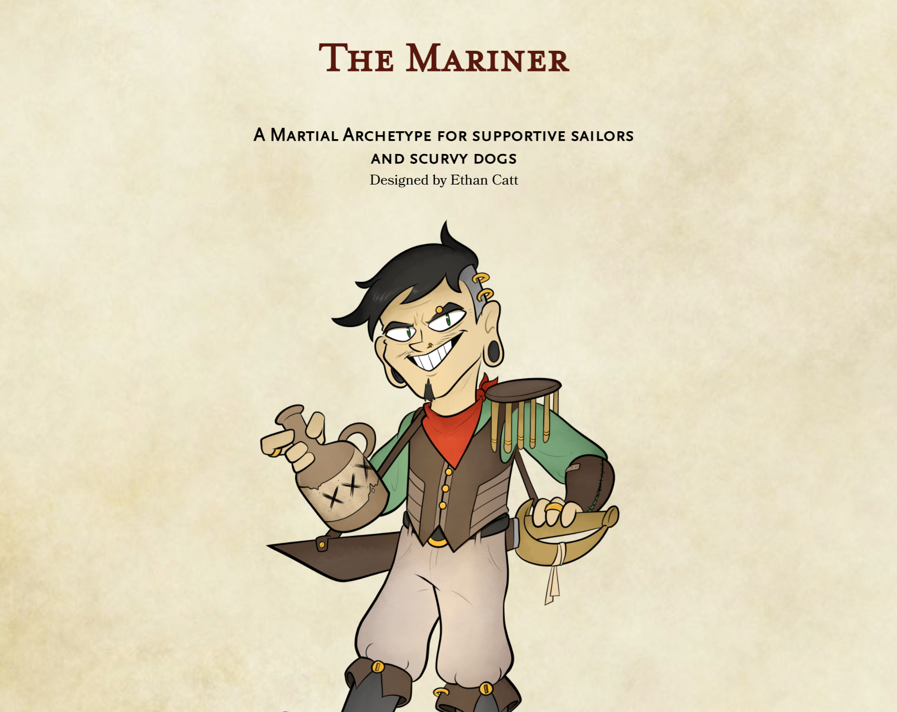 Fighter Subclass The Mariner (D&D 5e) by Ethan's Magic Emporium