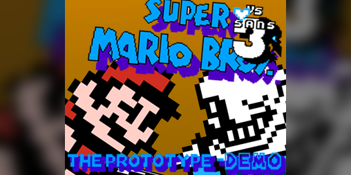 Cover image for Mario Versus Sans