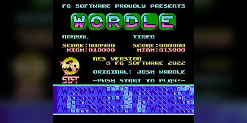 Cover image for Wordle NES