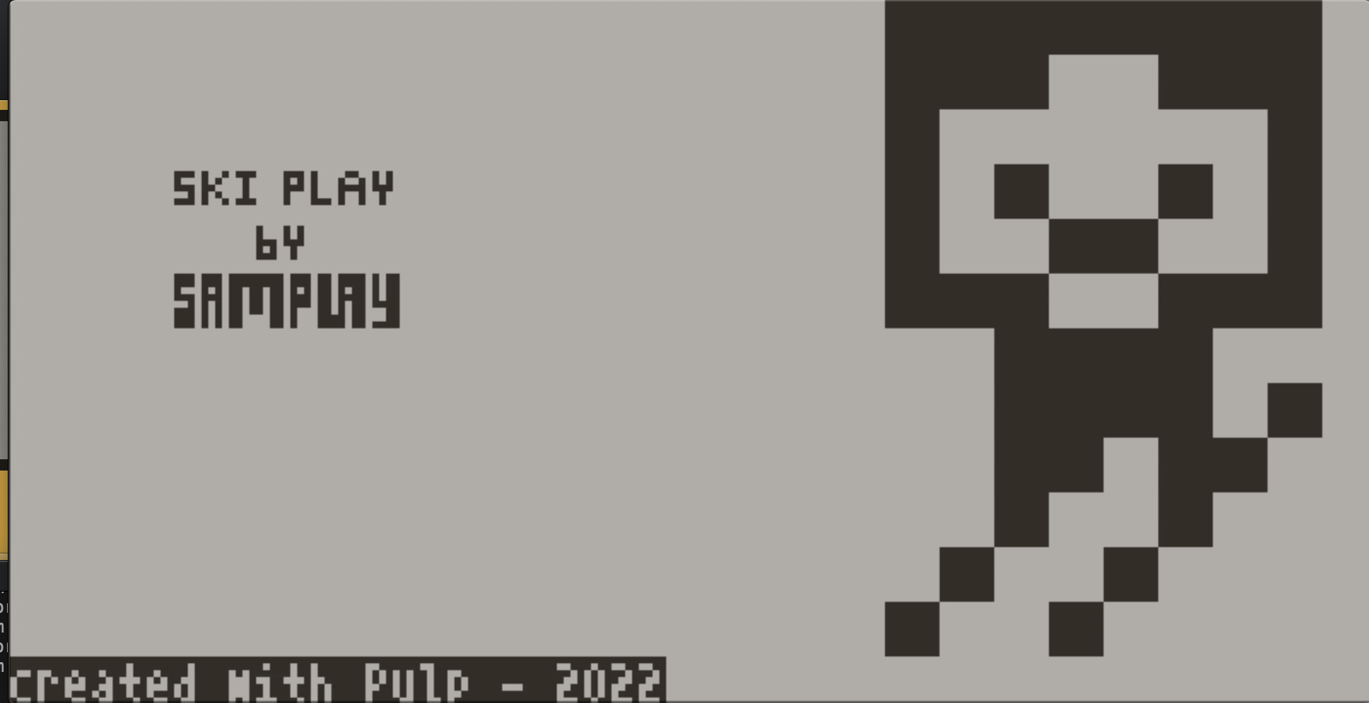 Ski Play by Samplay (Playdate Pulp)