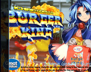 Ichirin Goes to Burger King