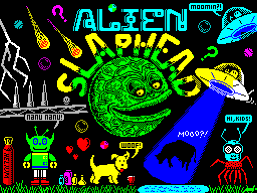 Alien Slaphead by ZXDavies