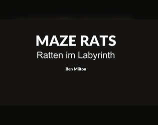 Maze Rats - Ratten im Labyrinth  