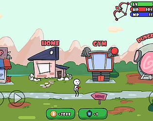 One gun stickman survival game