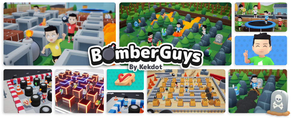 BomberGuys - Full Multiplayer Game template - Unreal Engine 4