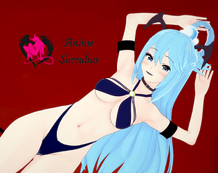 Virtual Anime Succubus - Aqua