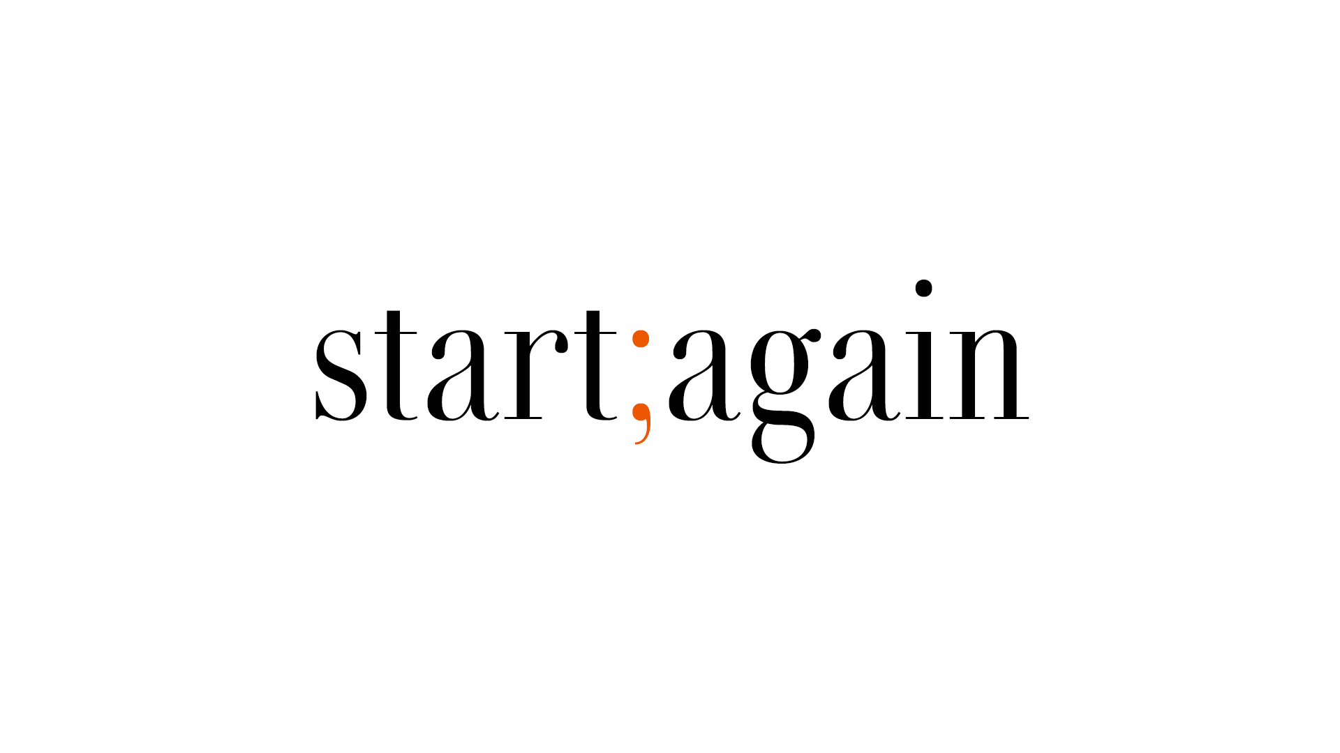 Start again By Two And A Half Studios