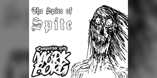 Cover image for The Spire of Spite - Mork Borg