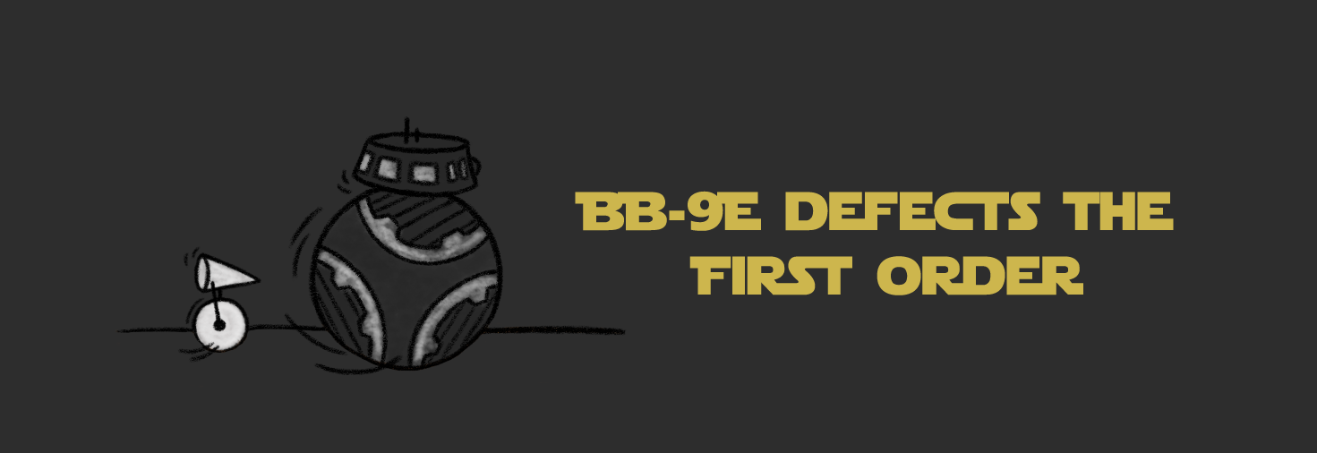 BB-9E defects the First Order