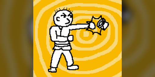 Cover image for Rhythm Heaven: Karate Man