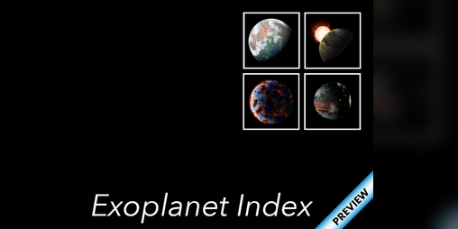 Cover image for Exoplanet Index [Preview]