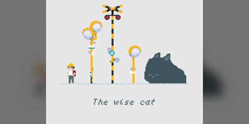 Cover image for The wise cat