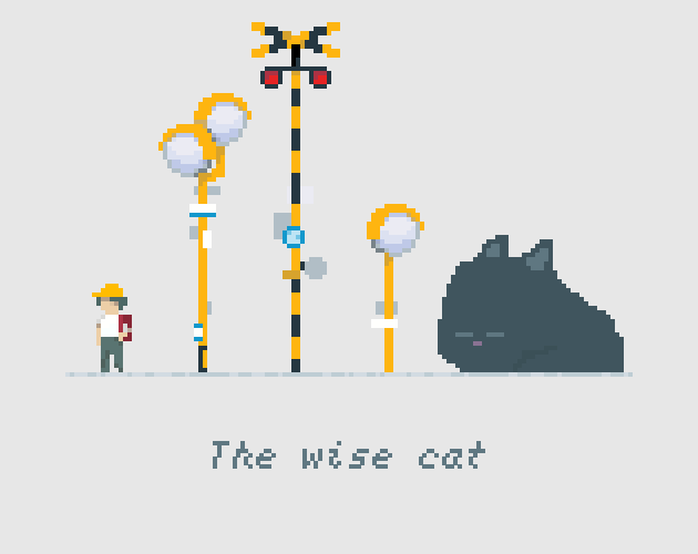 Cover image for The wise cat