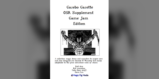 Cover image for Gazebo Gazette: Game Jam Edition