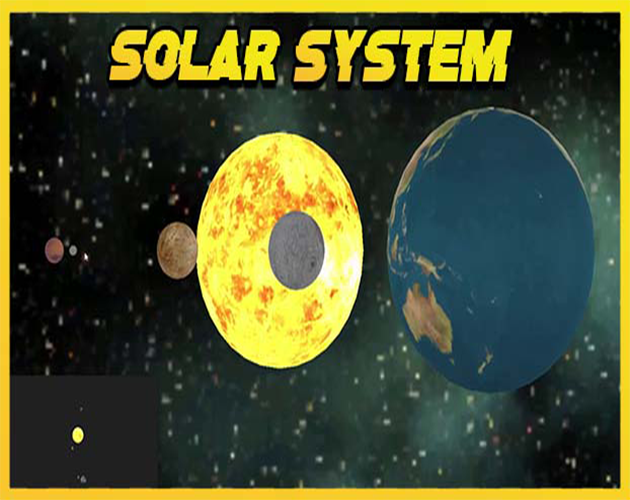 formation of solar system simulation