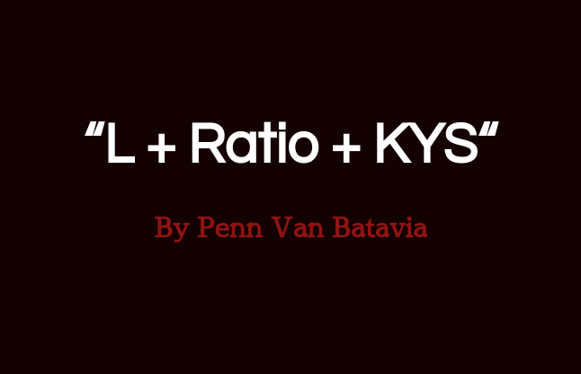 Cover image for "L + Ratio + KYS"
