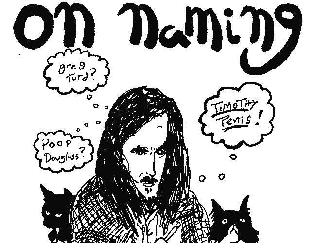Cover image for On Naming