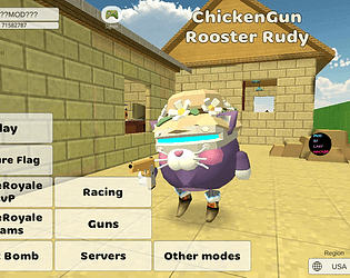 Chicken gun mod menu! (No key system)