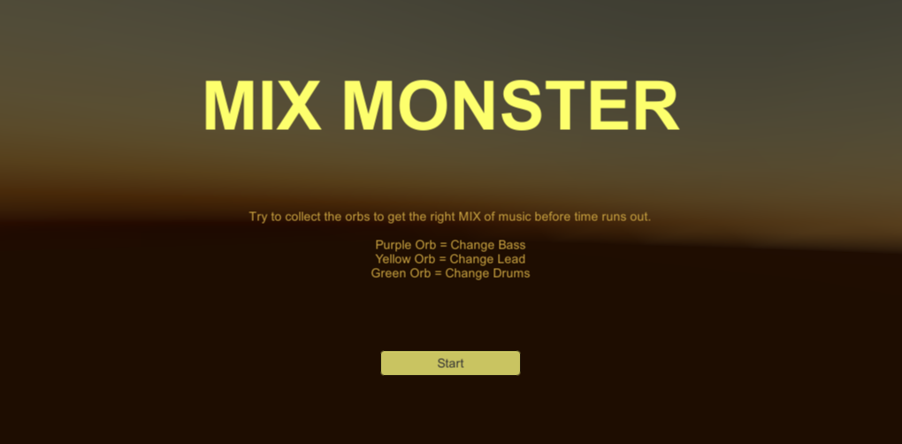 Mix Monster by Shredbit for GamesPlusJam 2022 itch.io