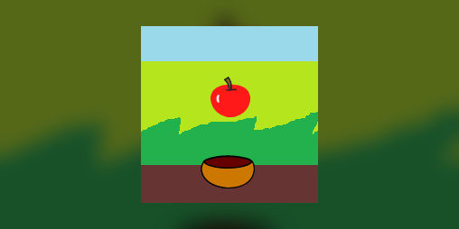 Cover image for Cacth The Apple 2D-In Scratch-2D