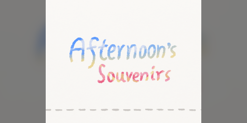 Cover image for Afternoon Souvenirs