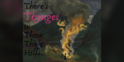 Cover image for There's Thynges in Them There Hills