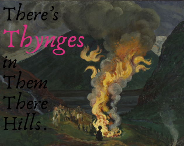 Cover image for There's Thynges in Them There Hills