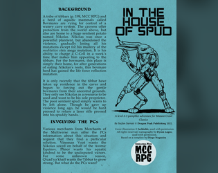 In The House of Spud - MCC (Mutant Crawl Classics)  