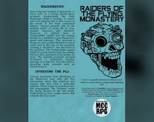 Raiders of the Flying Monastery - MCC (Mutant Crawl Classics)  