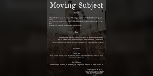 Cover image for Moving Subject