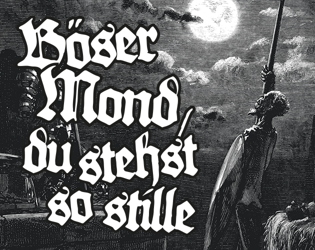 Cover image for Böser Mond, du stehst so stille