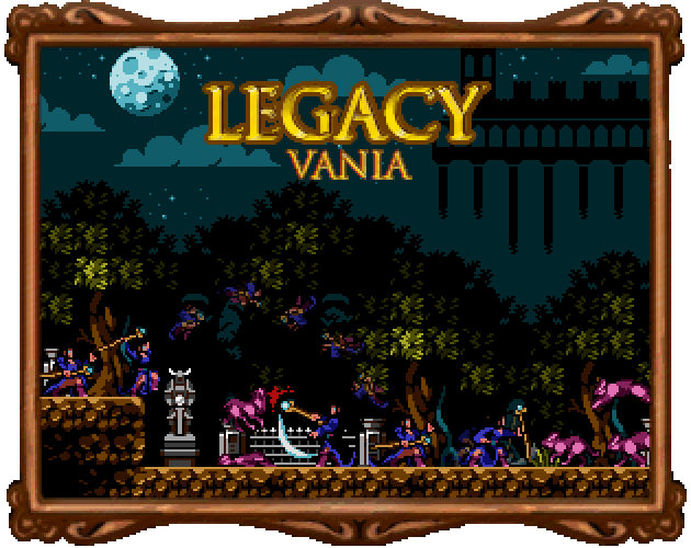 Legacy Vania - Blue Mage Staff