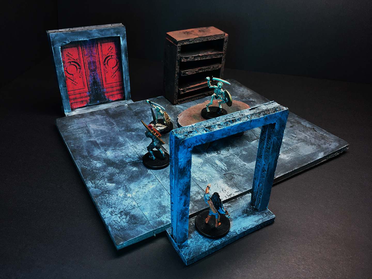 Dungeon Library | DIY Terrain by justonky