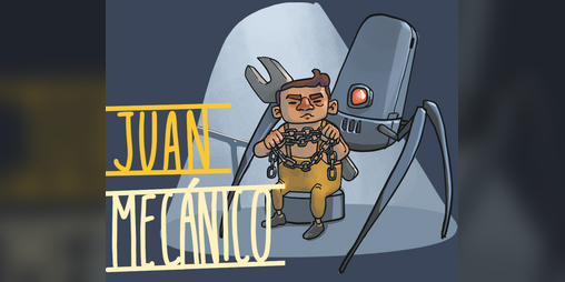 Cover image for Juan The Mechanic vs The Robot Apocalypse