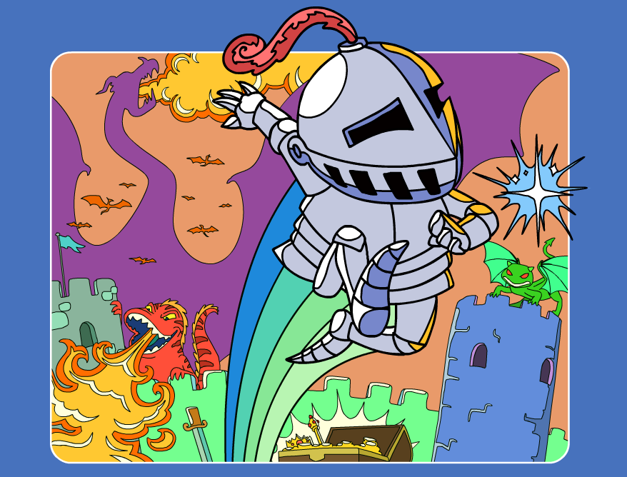 Cover image for All Right on the Knight
