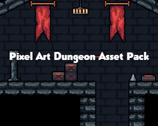 Pixel Art Dungeon Asset Pack by HAIDER_ARTIST