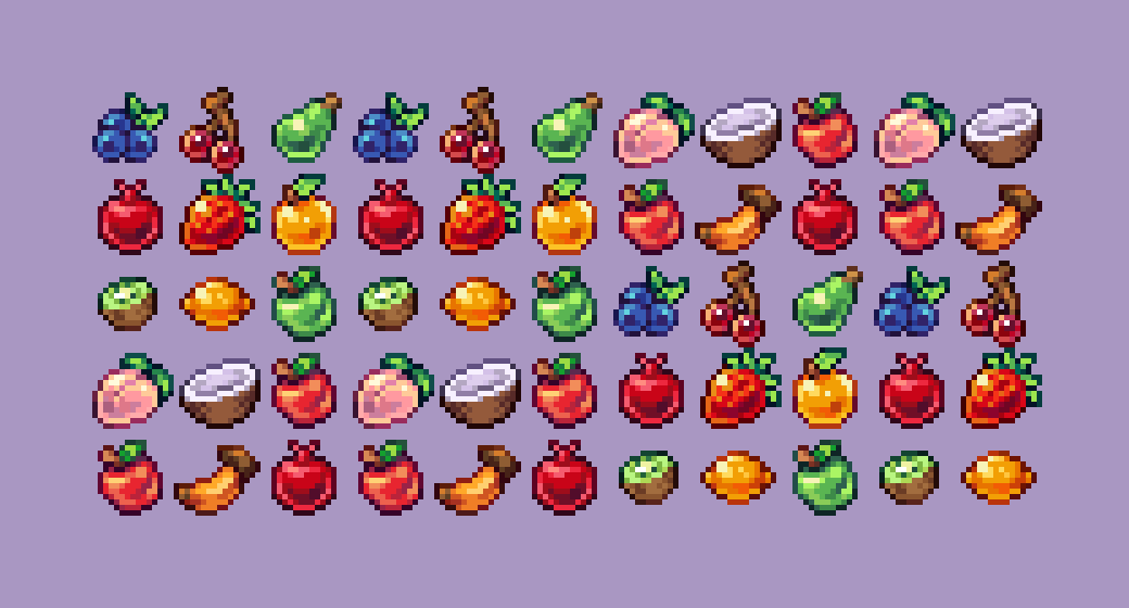Fruits Asset (16x16)