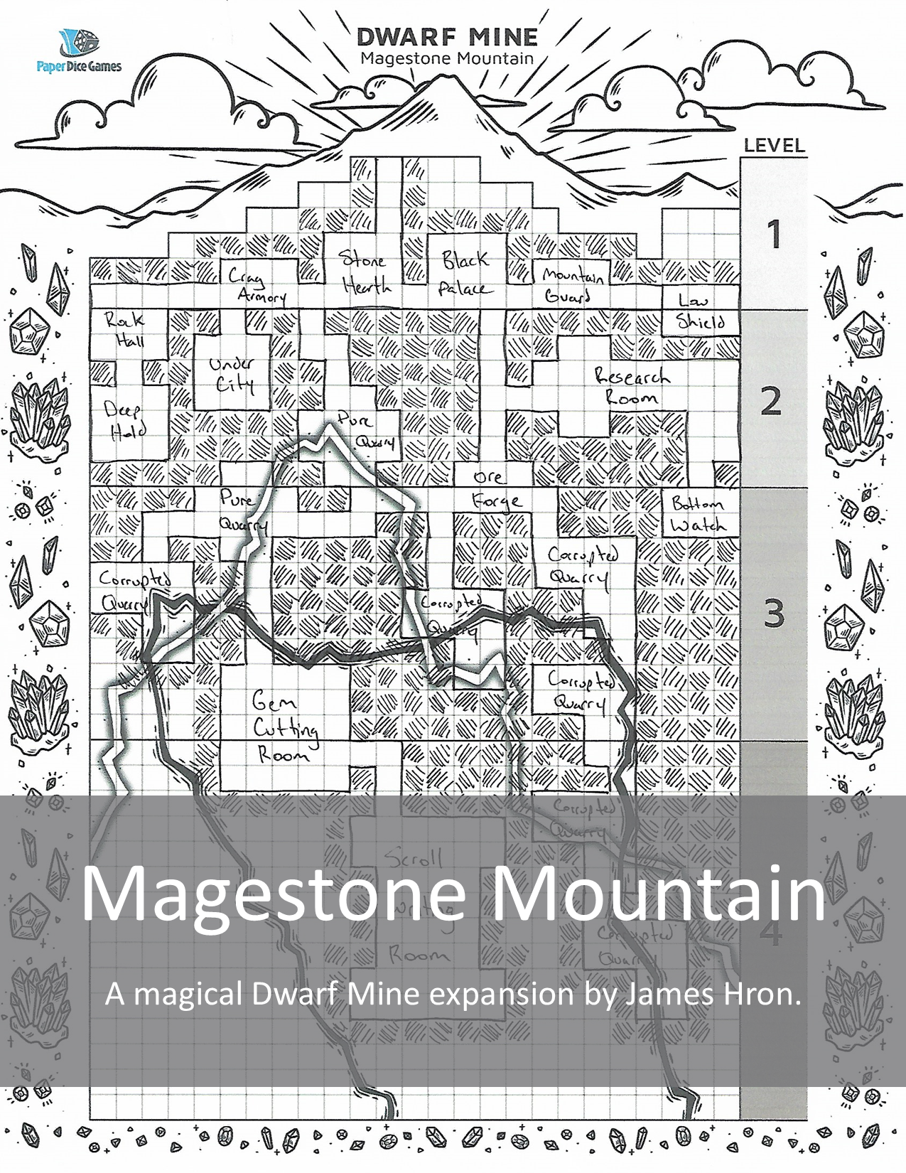 Cover image for Dwarf Mine: Magestone Mountain