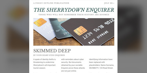 Cover image for Sherrydown Enquirer 3: Tourist Trap