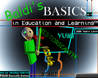 I acceded an unknown are in Baldi's Basics Plus using mod menu