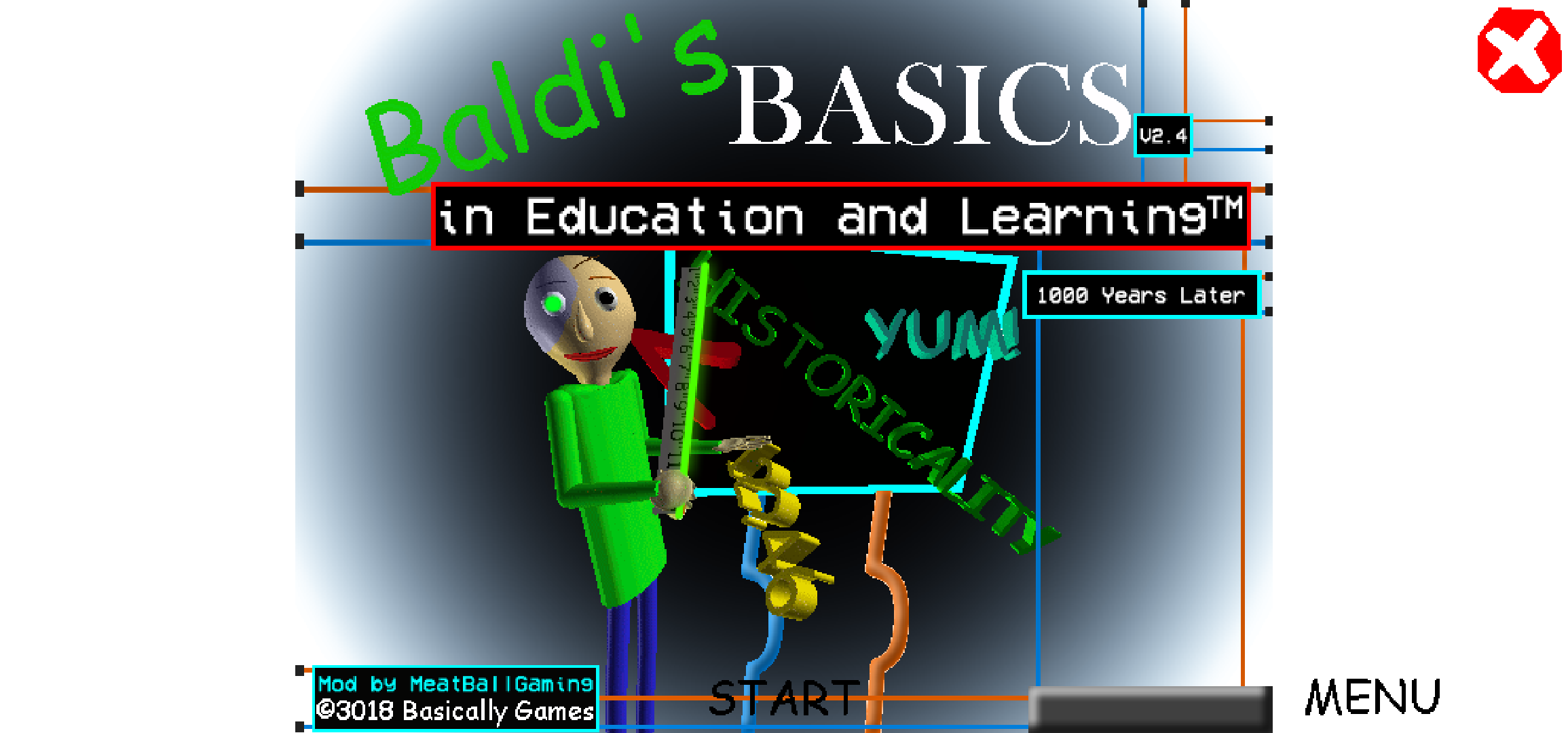 Baldi basics 1000 years later android port by Baldi89989