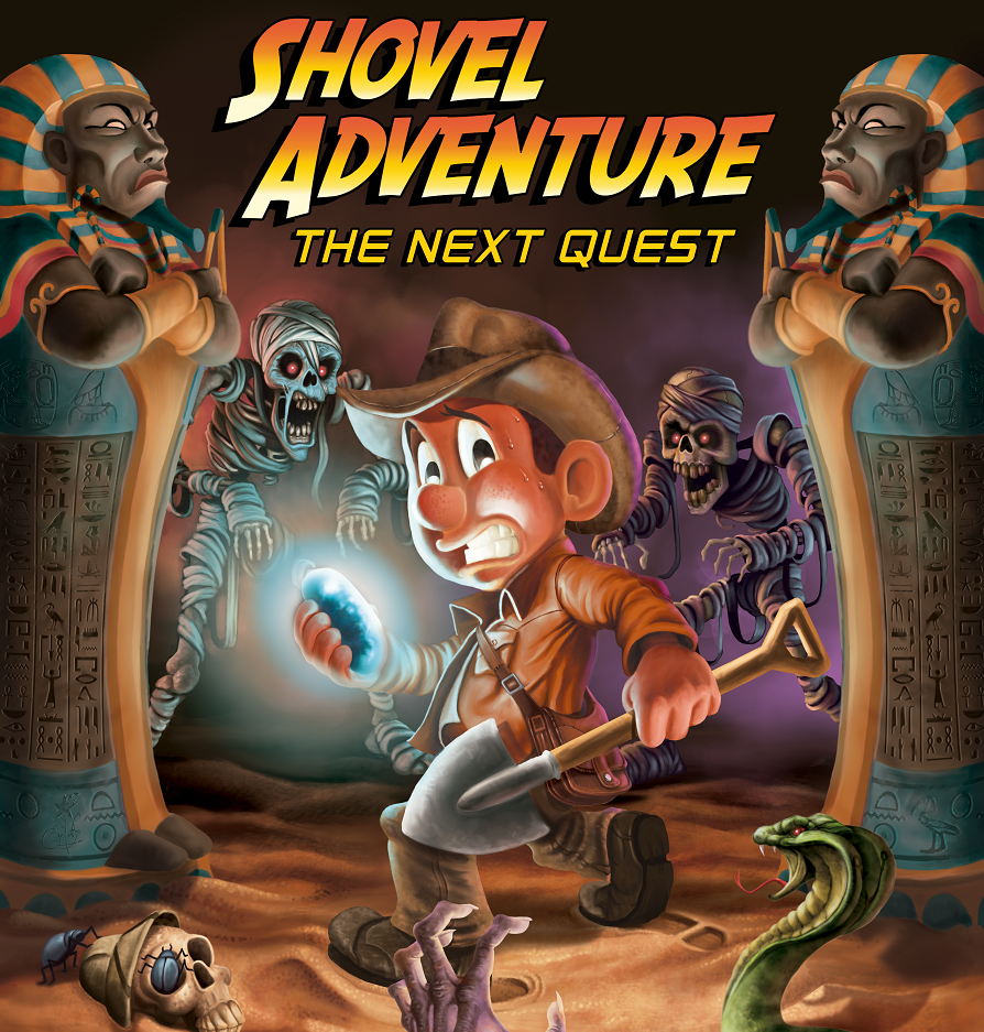 Shovel Adventure: The next quest (Spectrum Next) by Pat Morita Team