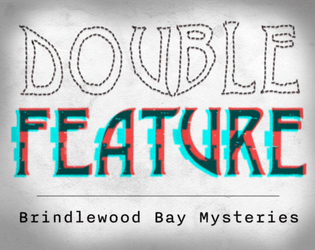 Double Feature: Brindlewood Bay Mysteries   - A tale of fashion, fiber arts, and betrayal. A dive into a 60s future that never was. 