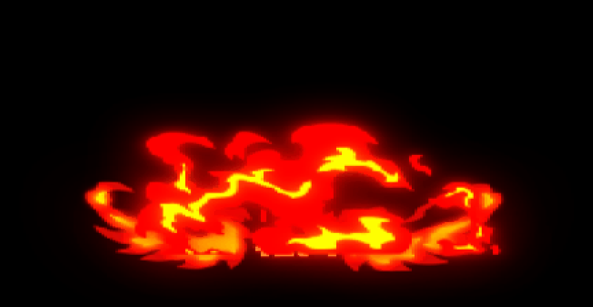 2d Fire Animatons