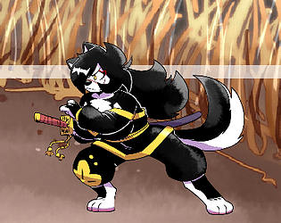 Hachi's Moonlit Training