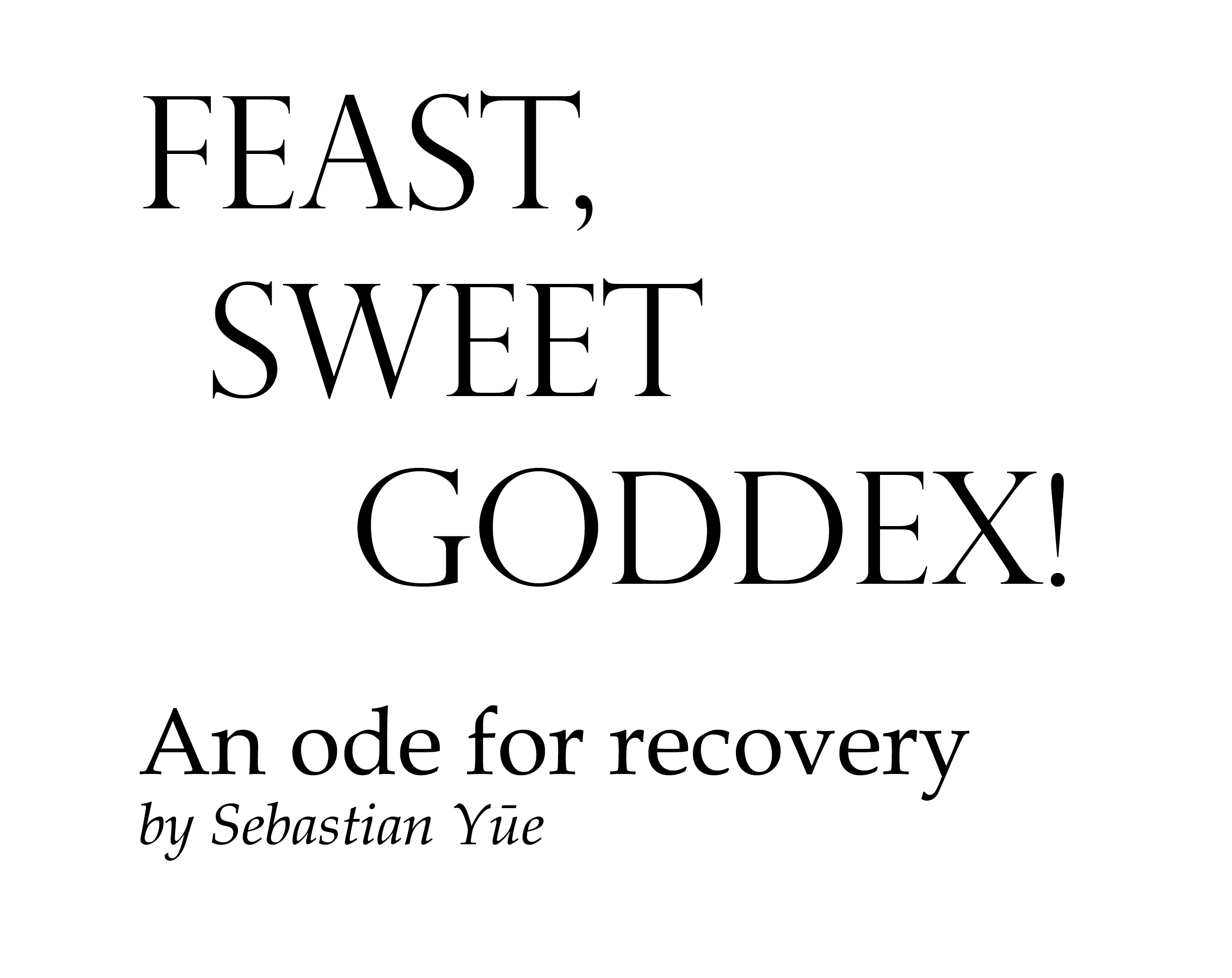 Cover image for Feast, Sweet Goddex!