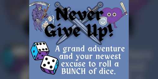 Cover image for Never Give Up!