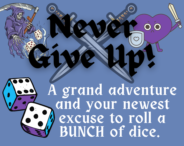 Cover image for Never Give Up!