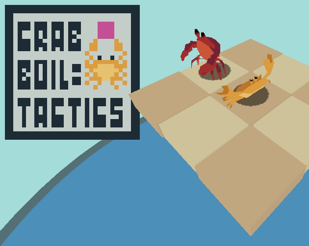 Crab Boil Tactics by bokoyoss for Roguelike jam 3 itch.io