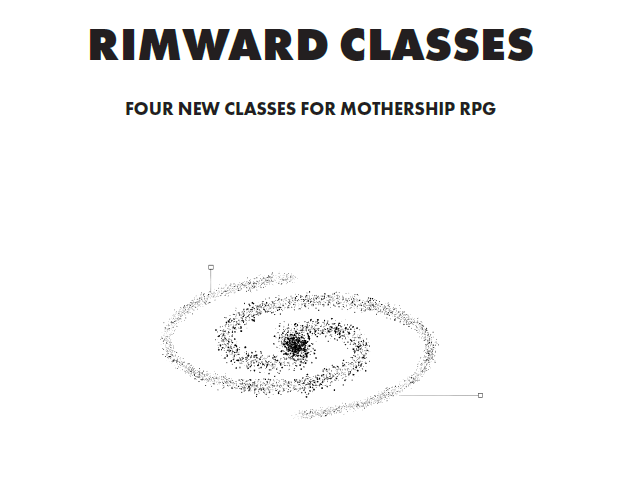 Cover image for Rimward Classes for Mothership RPG